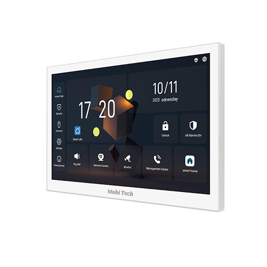 مانیتور آیفون تصویری 10 اینچ سفید IP موبی تک Mobi Tech ( اندروید ) ( MB-IPMW102AT )