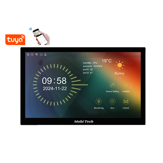 مانیتور آیفون تصویری 10 اینچ مشکی لینوکسی IP موبی تک Mobi Tech ( MB-IPMB102LT )