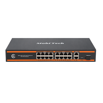 سوئیچ شبکه POE مدل MB-SP1616K1SH موبی تک